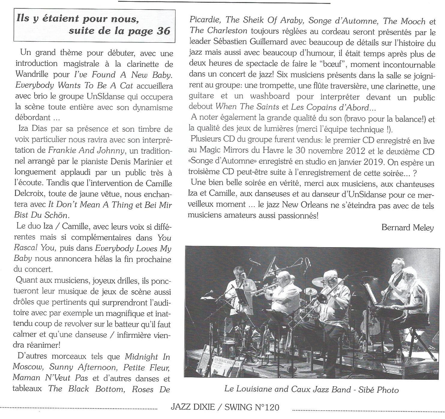 Article jazz dixie swing sur passport to new orleans 2